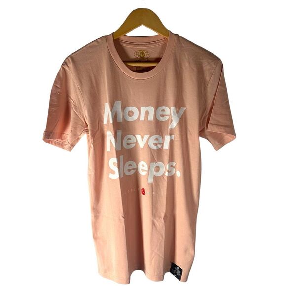 Hastamuerte Other - NWT Hastamuerte Money Never Sleeps T-shirt Men’s S | Streetwear Urban Trap Stack